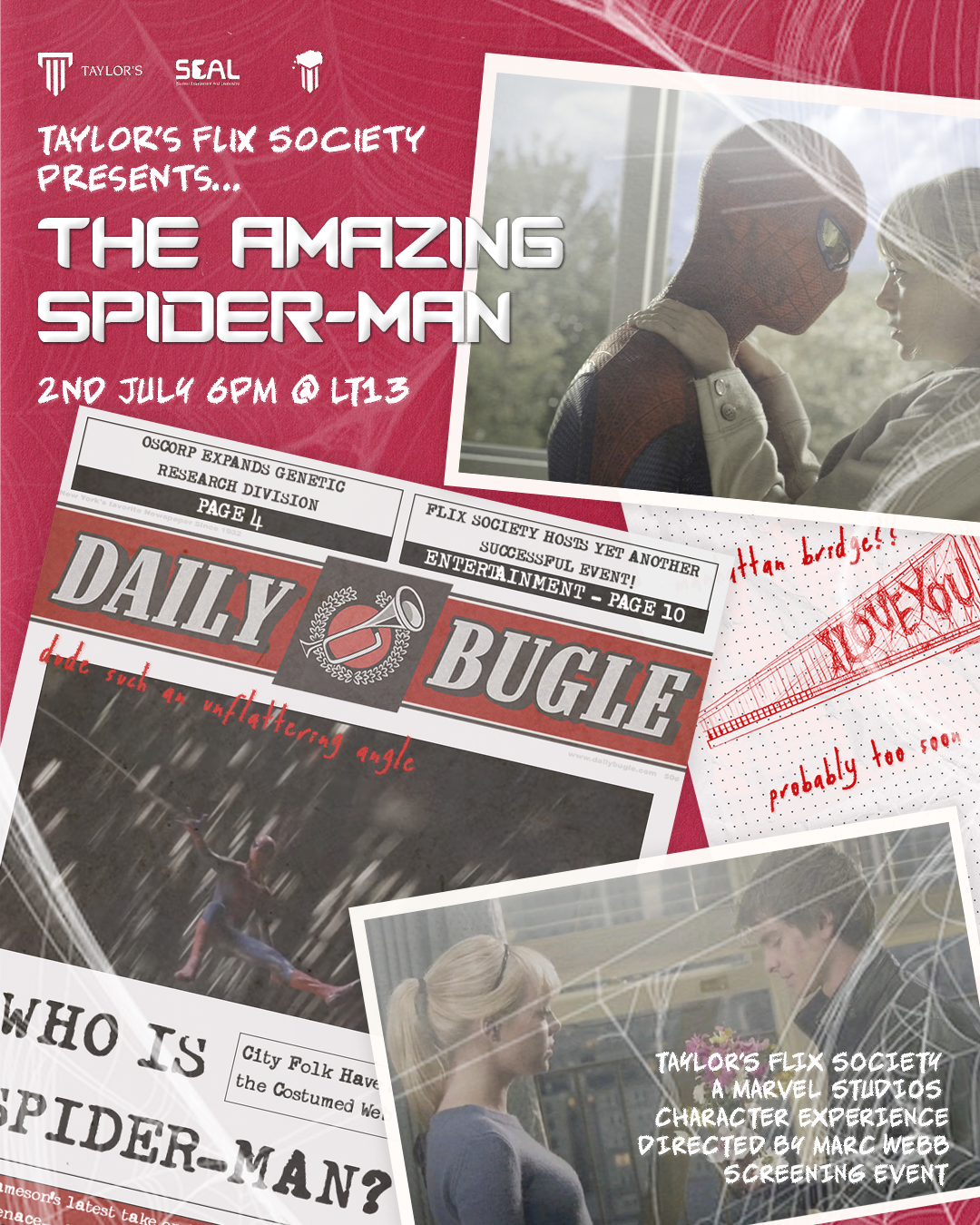 The Amazing Spider-Man (2012) Screening event poster