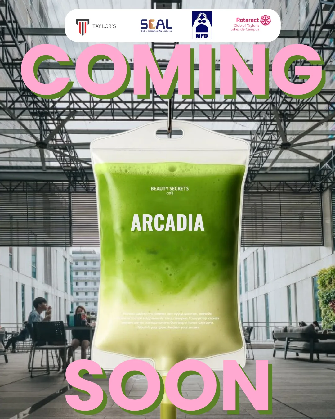 RACTLC MATCHA MARKET event poster
