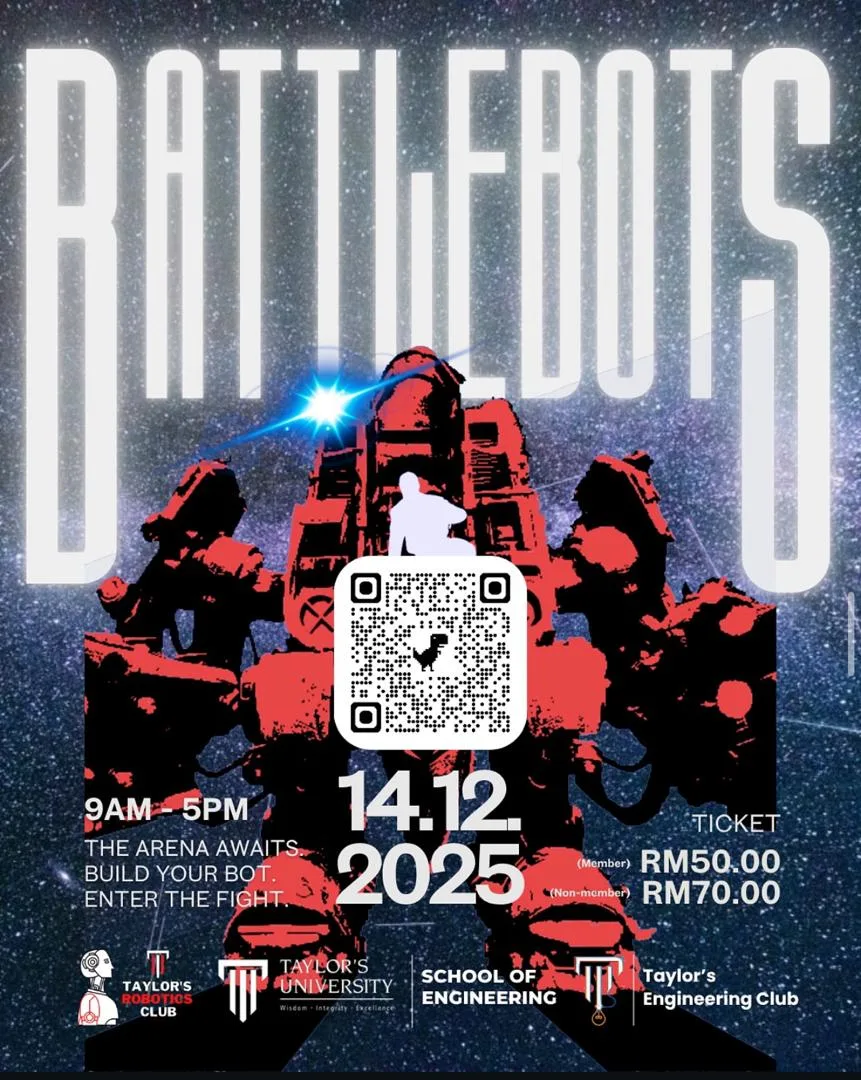 BATTLEBOTS 2025 event poster