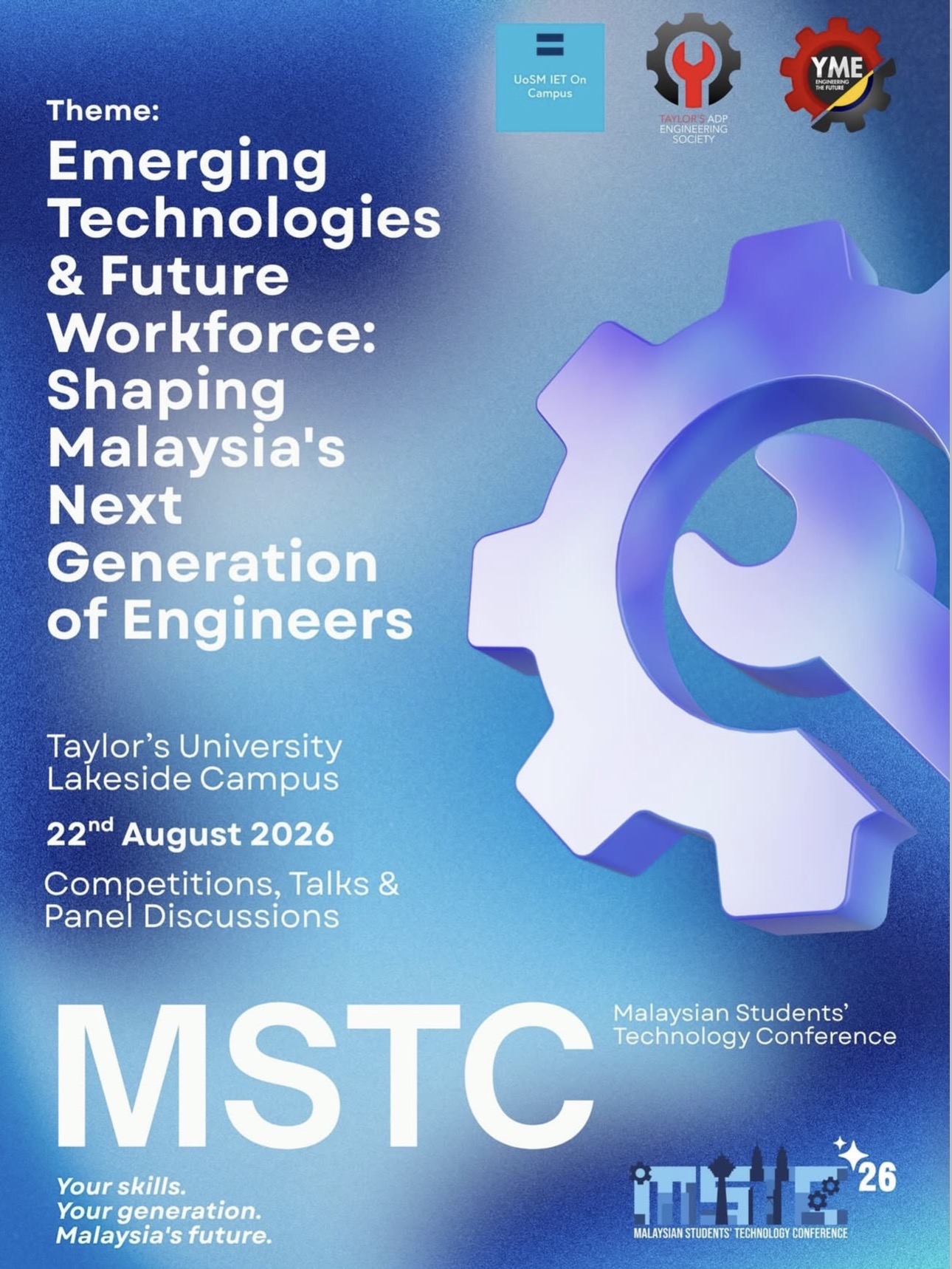 MSTC 2026 event poster