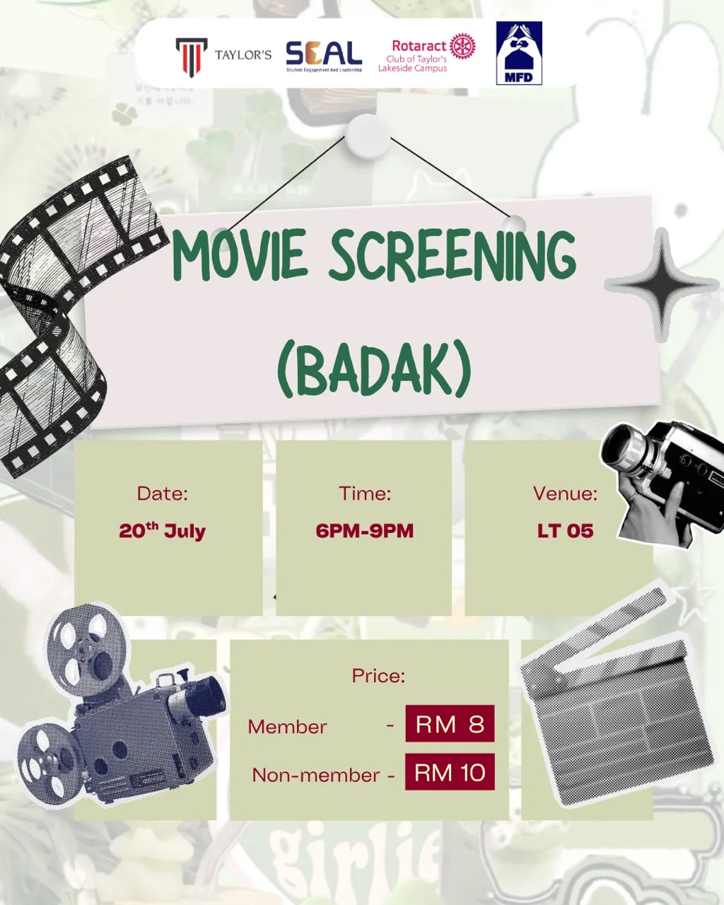 MOVIE SCREENING (BADAK) event poster