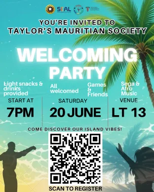 Welcoming Party & Cultural Discovery event poster
