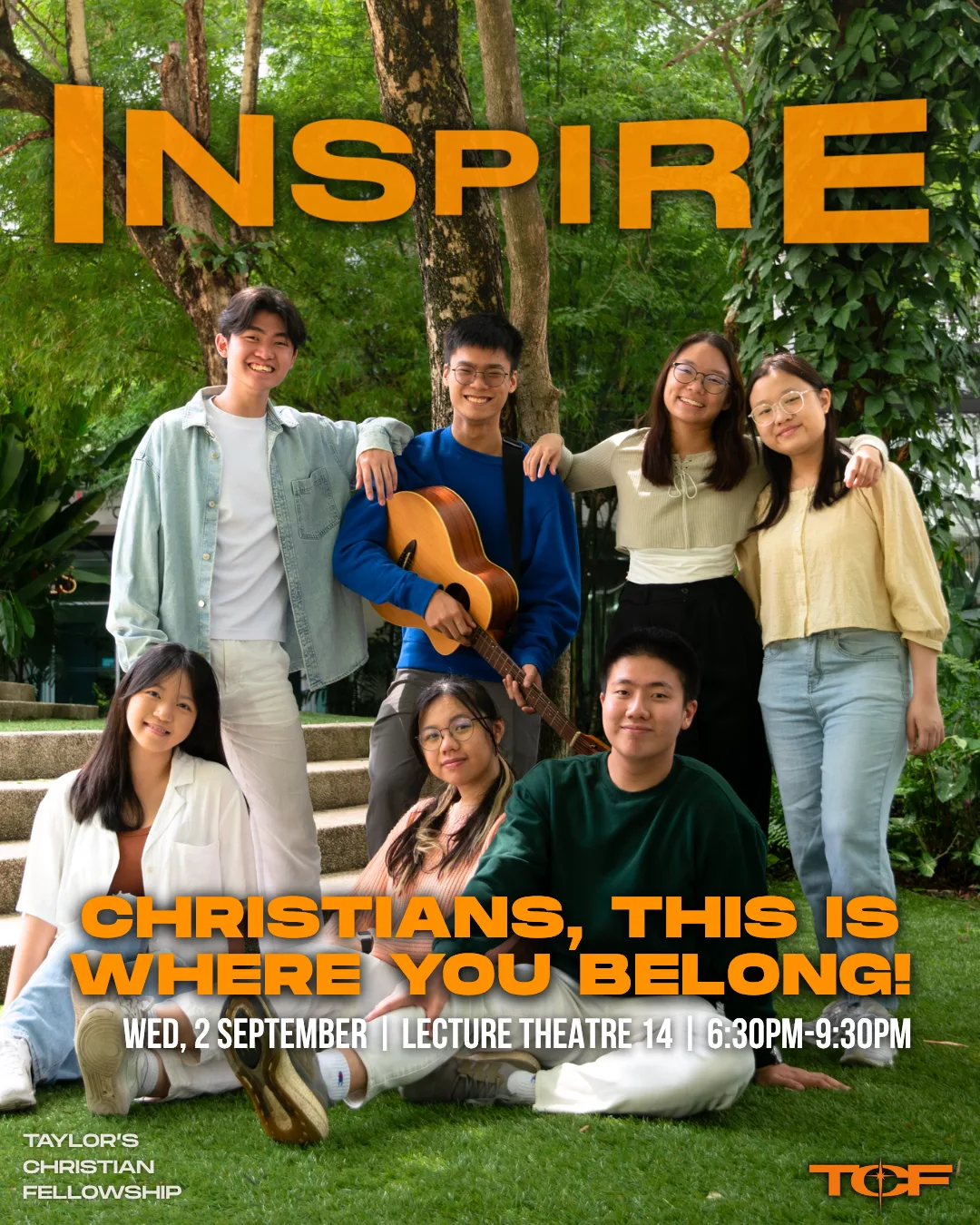 INSPIRE 2026 - WELCOMING PARTY event poster