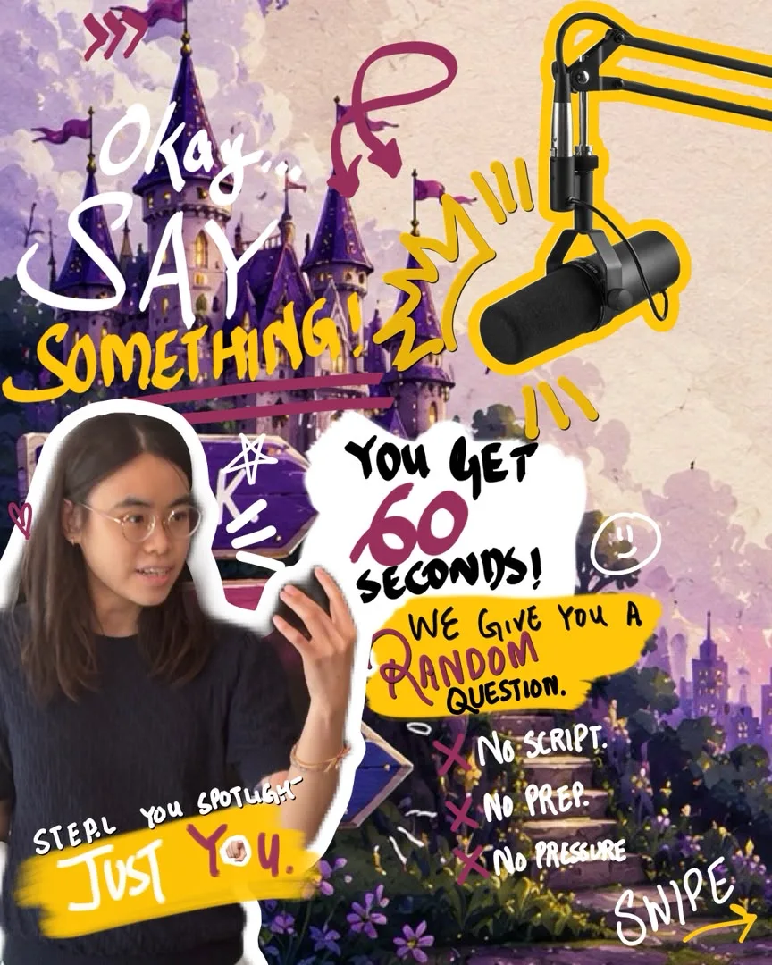 Taylor's Toastmasters Club: Clubs & Societies (CNS) Fest event poster