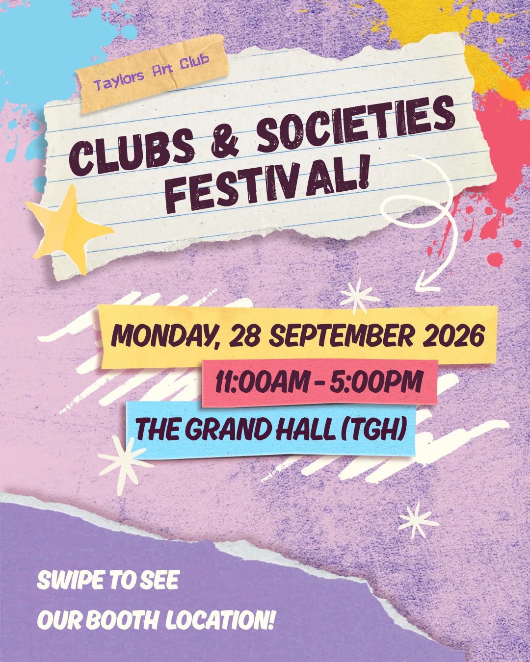 CNS Festival! event poster