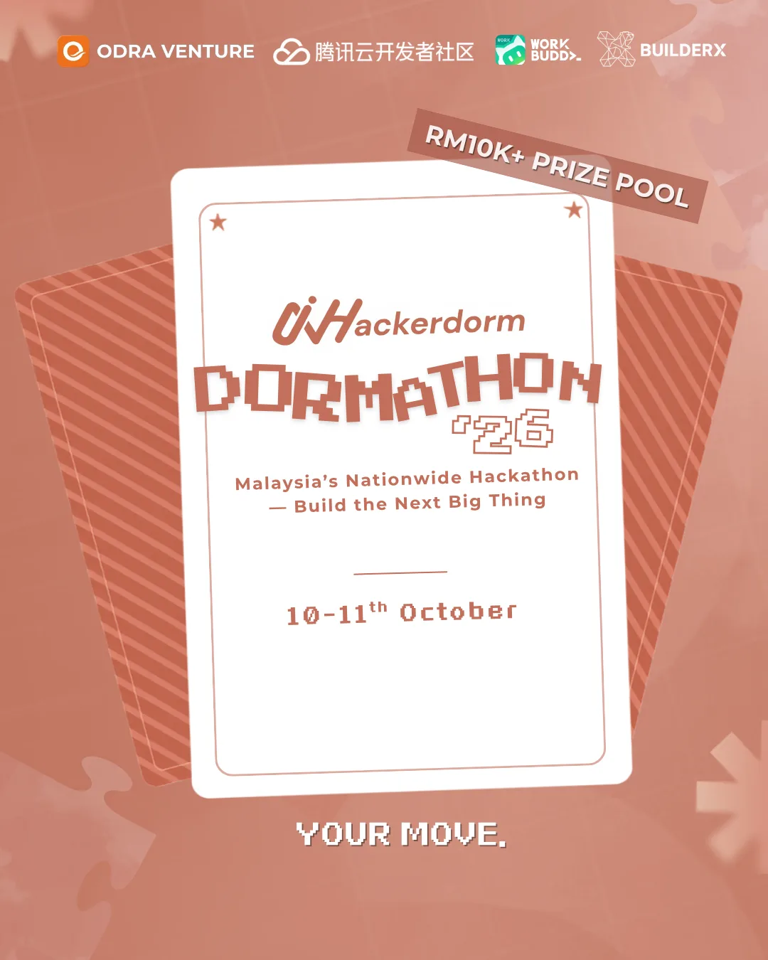 DORMATHON 2026 : Malaysia's Nationwide Hackathon - Build the Next Big Thing event poster