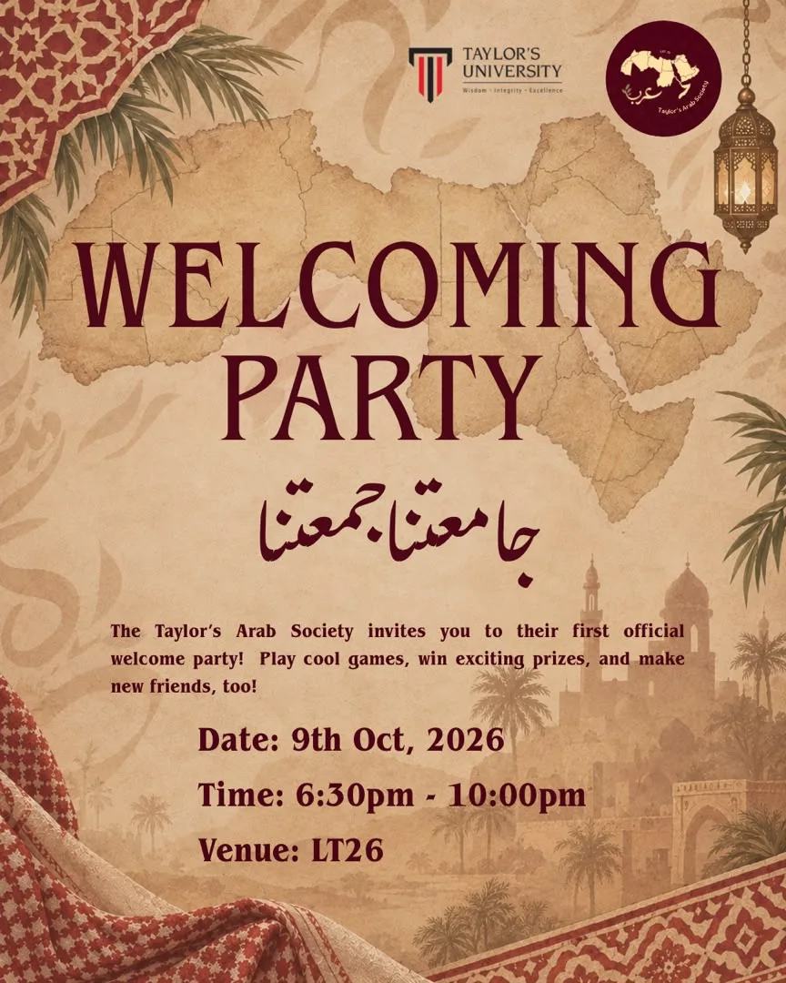 TAS WELCOMING PARTY event poster