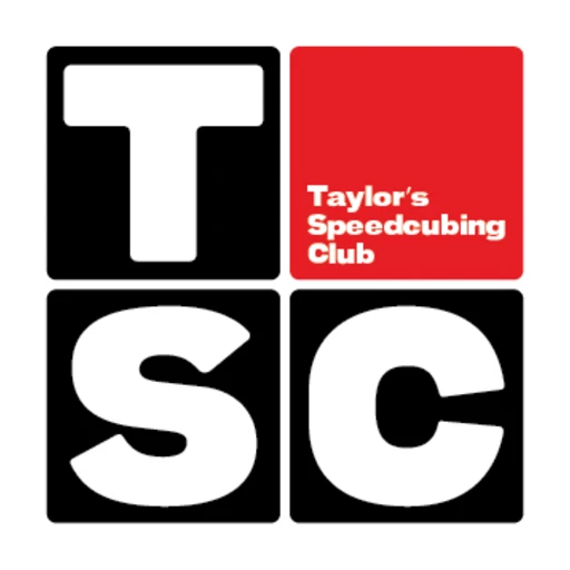 Taylor's Speedcubing Club logo